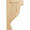 Ekena Millwork 2 1/8"W x 7"D x 12"H Medium Rockport Wood Corbel, Red Oak CORW02X07X12RKRO - alternate 3